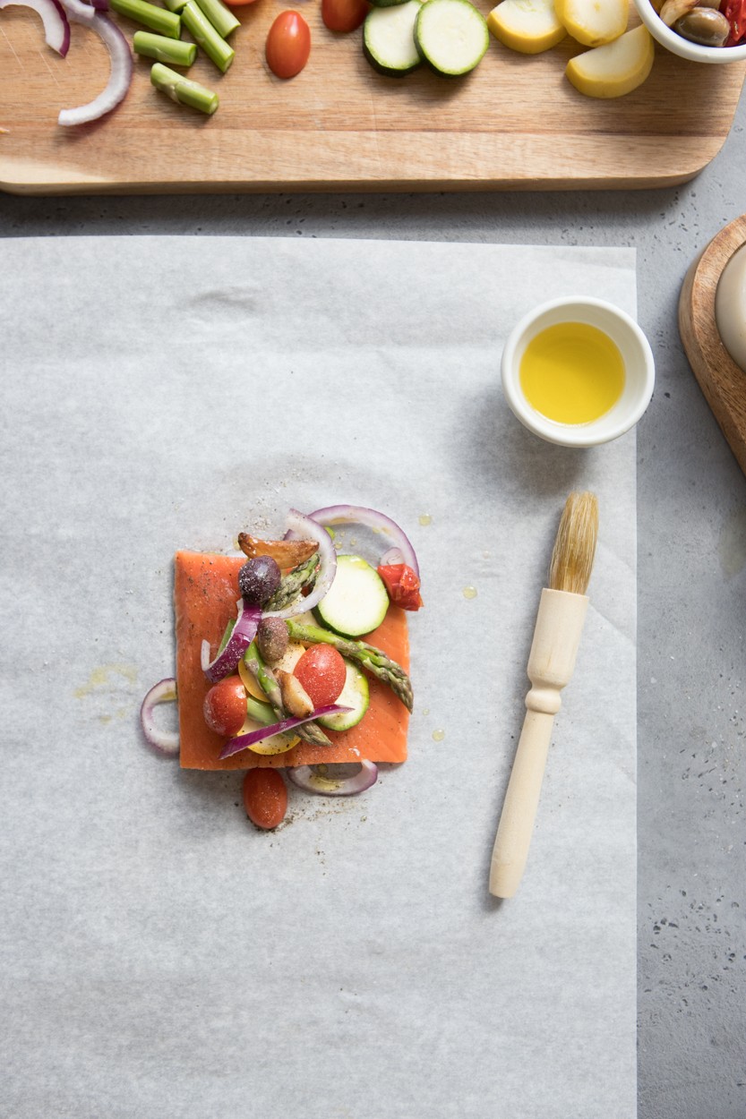 Back To Organic – Wild Salmon Baked in Parchment Paper