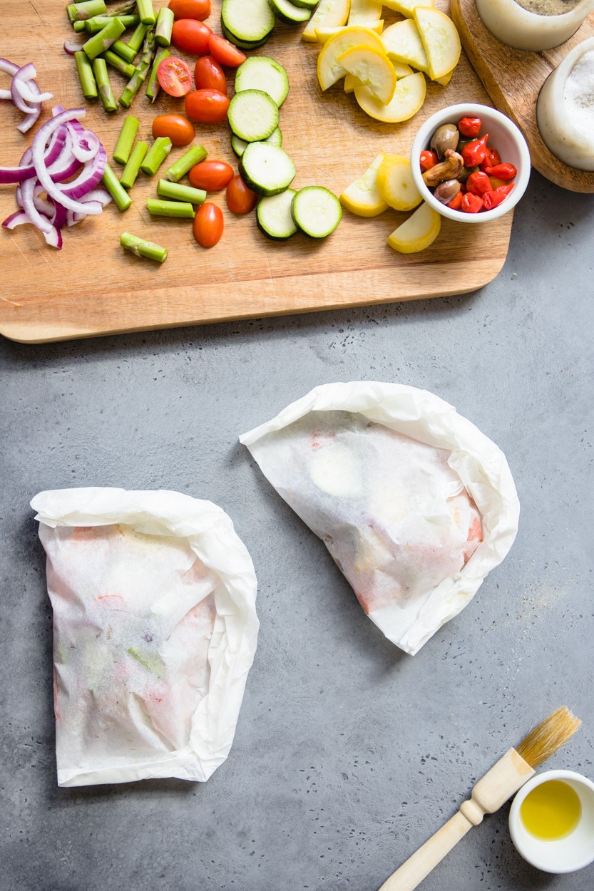 Back To Organic – Wild Salmon Baked in Parchment Paper