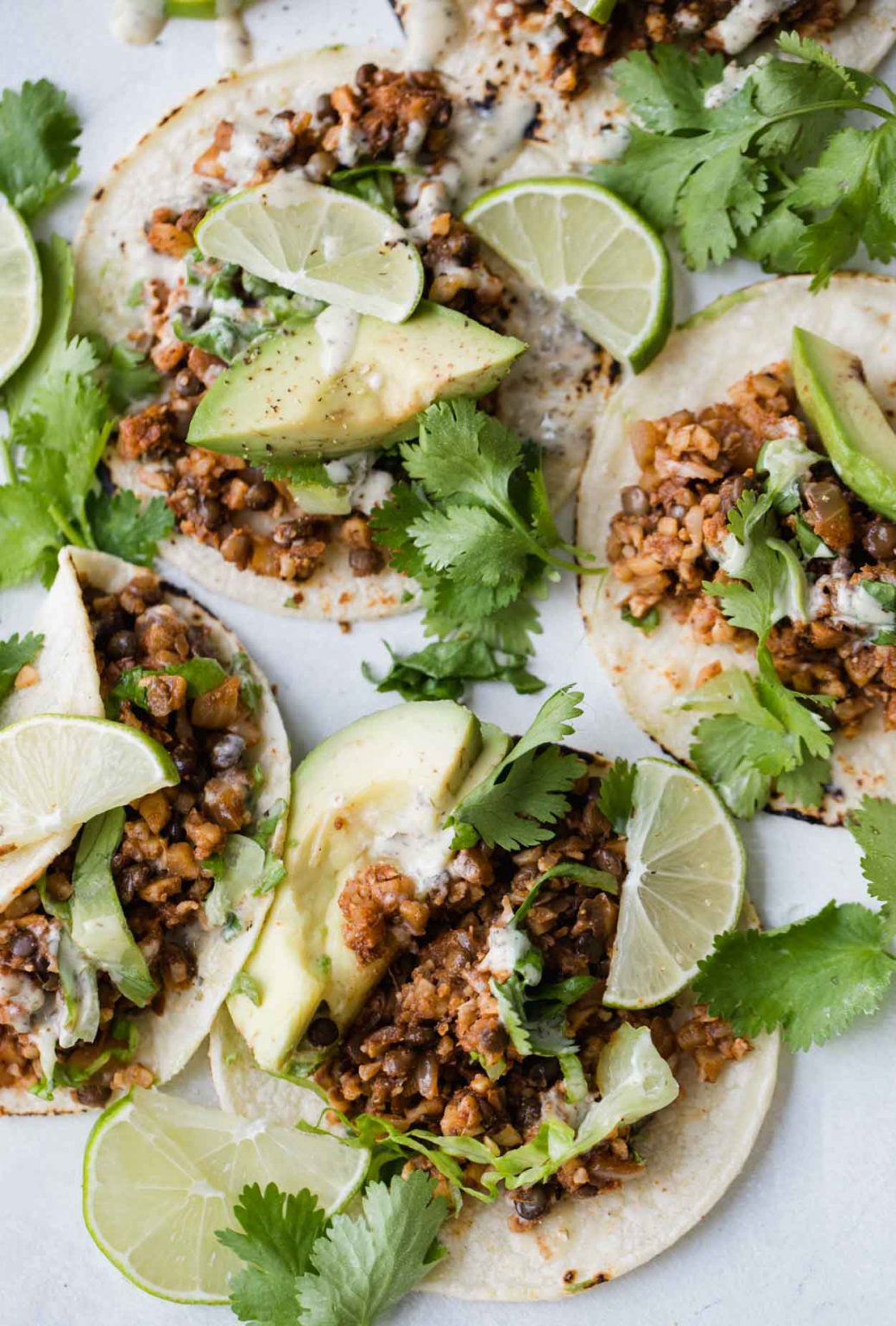 Easy Cauliflower Taco Recipe With Lentils