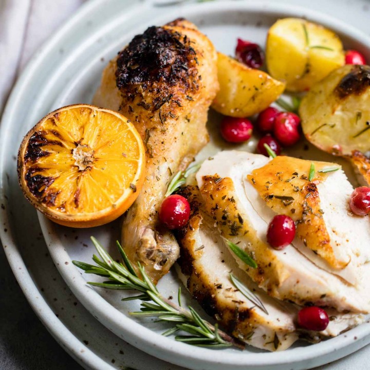 Sheet Pan Cranberry Chicken With Potatoes - Howe We Live