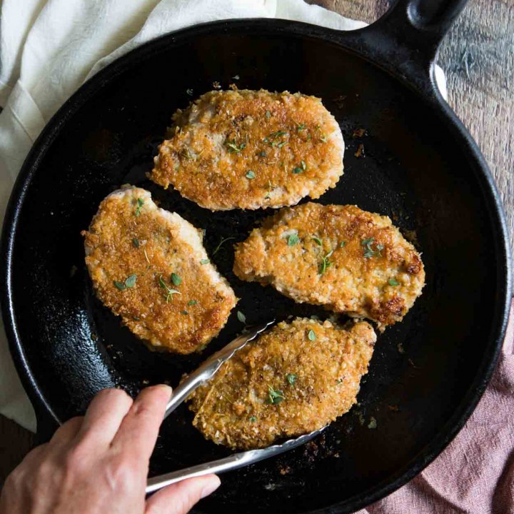 Baked Garlic Parmesan Pork Chops (Ready In Under 30 Minutes!)