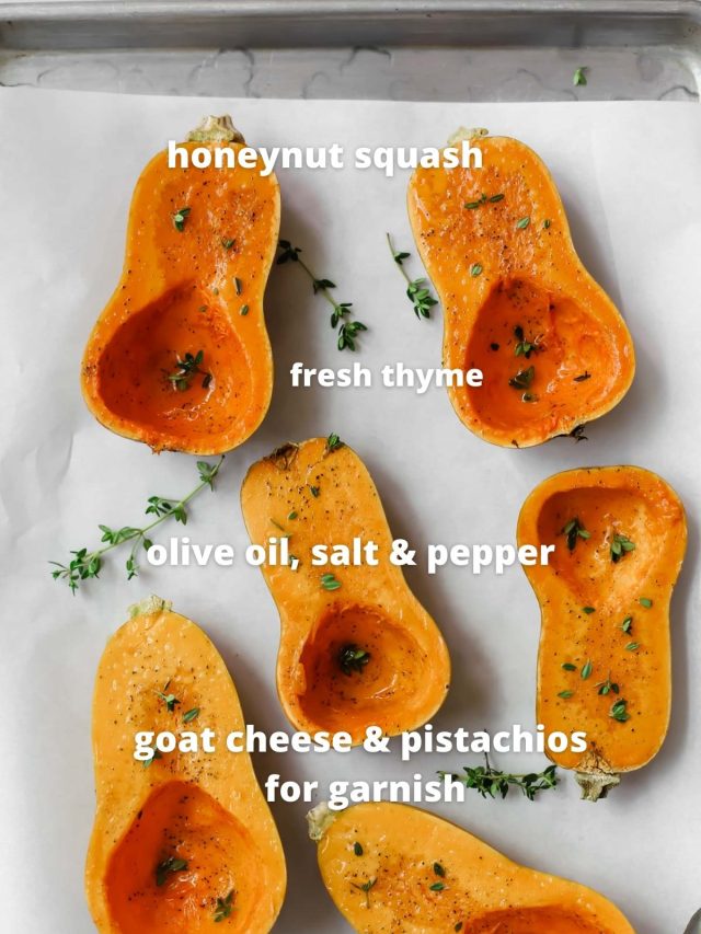 Easy 30-Minute Roasted Honeynut Squash Recipe