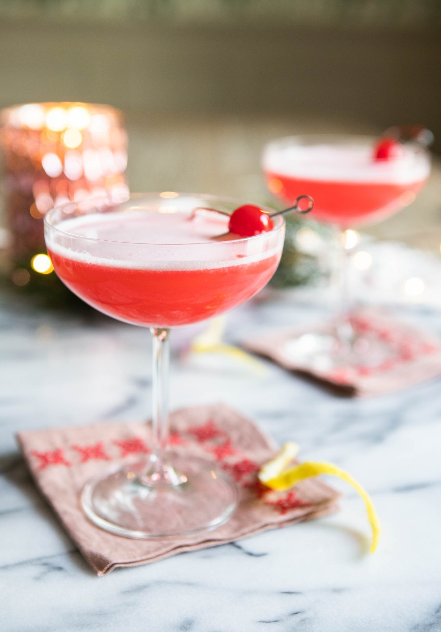 Pink lady cocktail recipe