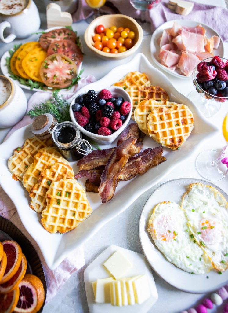 Valentine's Day Breakfast Spread! - Howe We Live