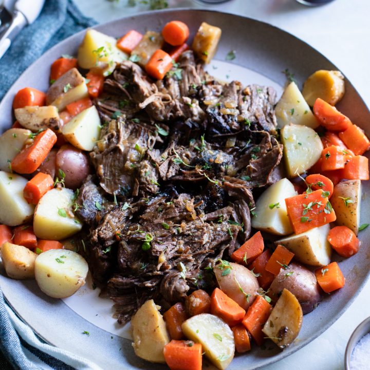 Top Round Roast In The Slow Cooker