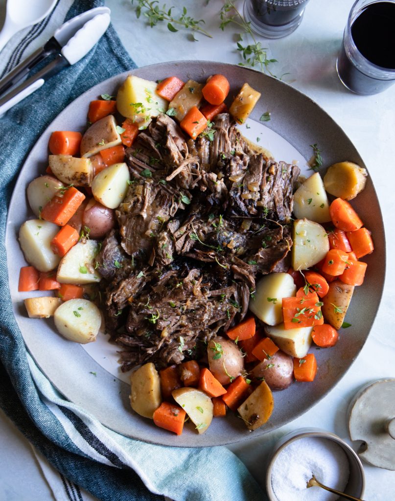 Top Round Roast in the Slow Cooker - Howe We Live