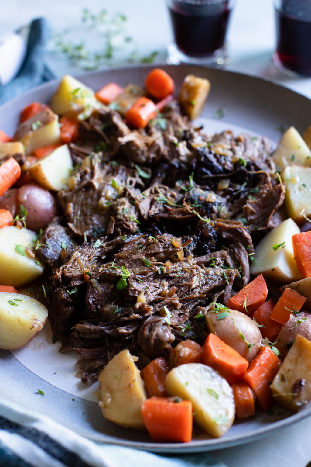 Top Round Roast in the Slow Cooker