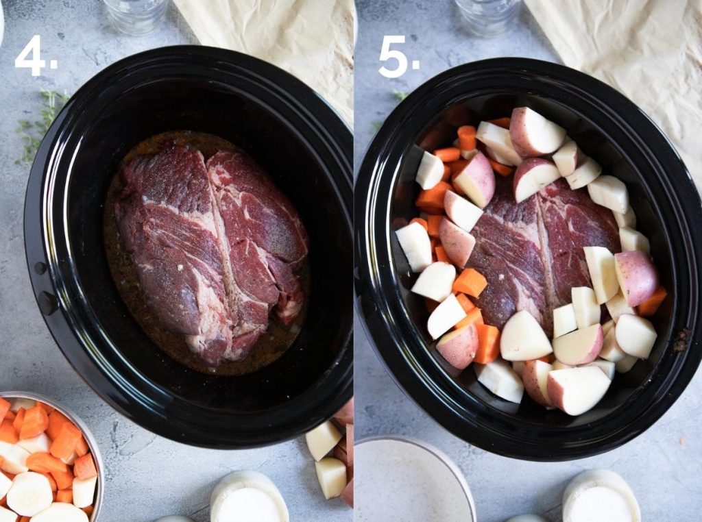 Top Round Roast in the Slow Cooker Howe We Live