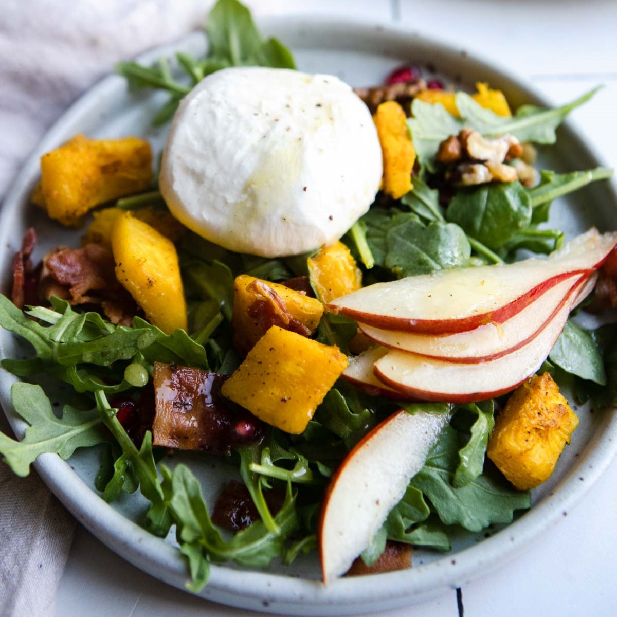 roasted-pumpkin-salad-with-bacon-burrata