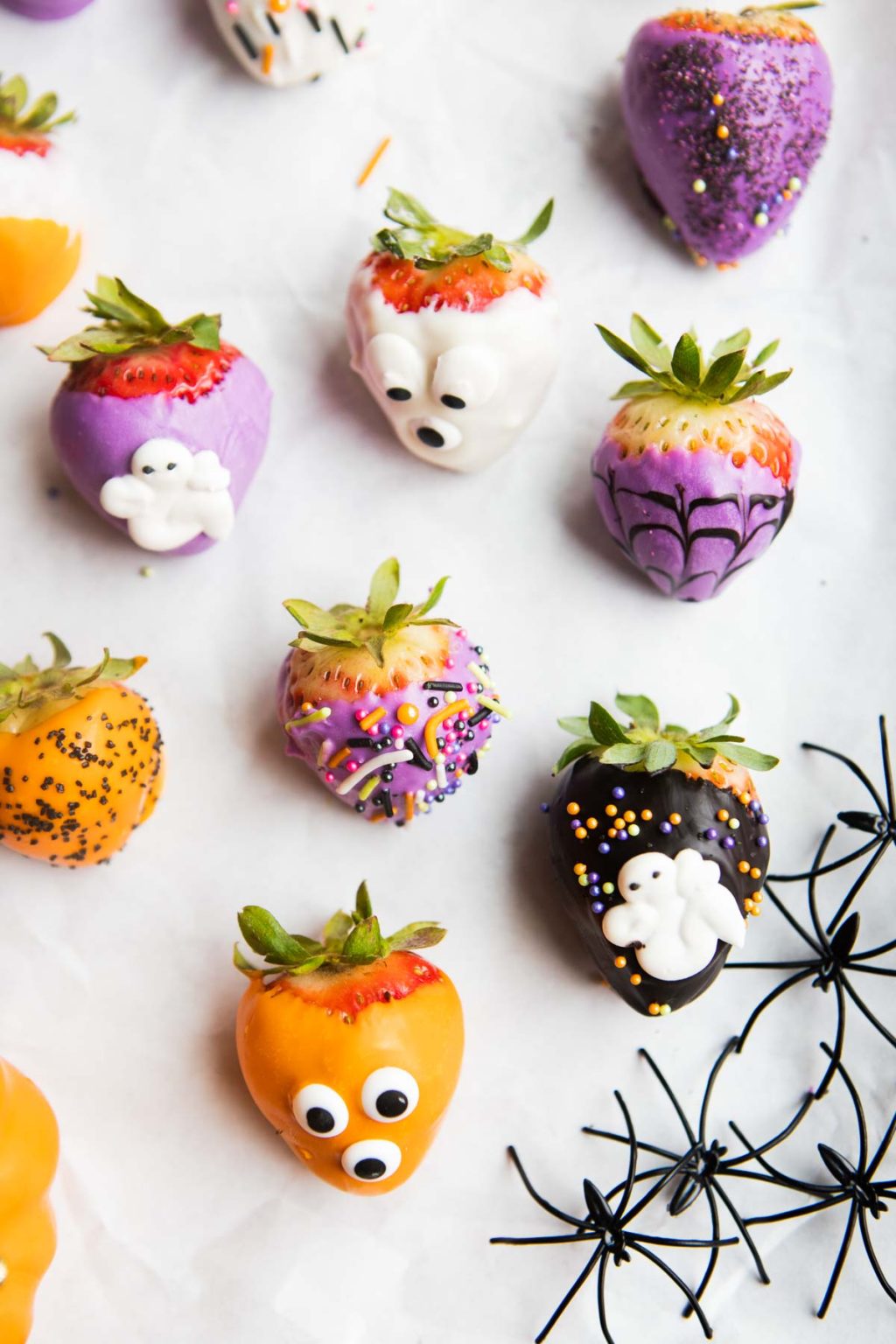 Halloween Chocolate Covered Strawberries