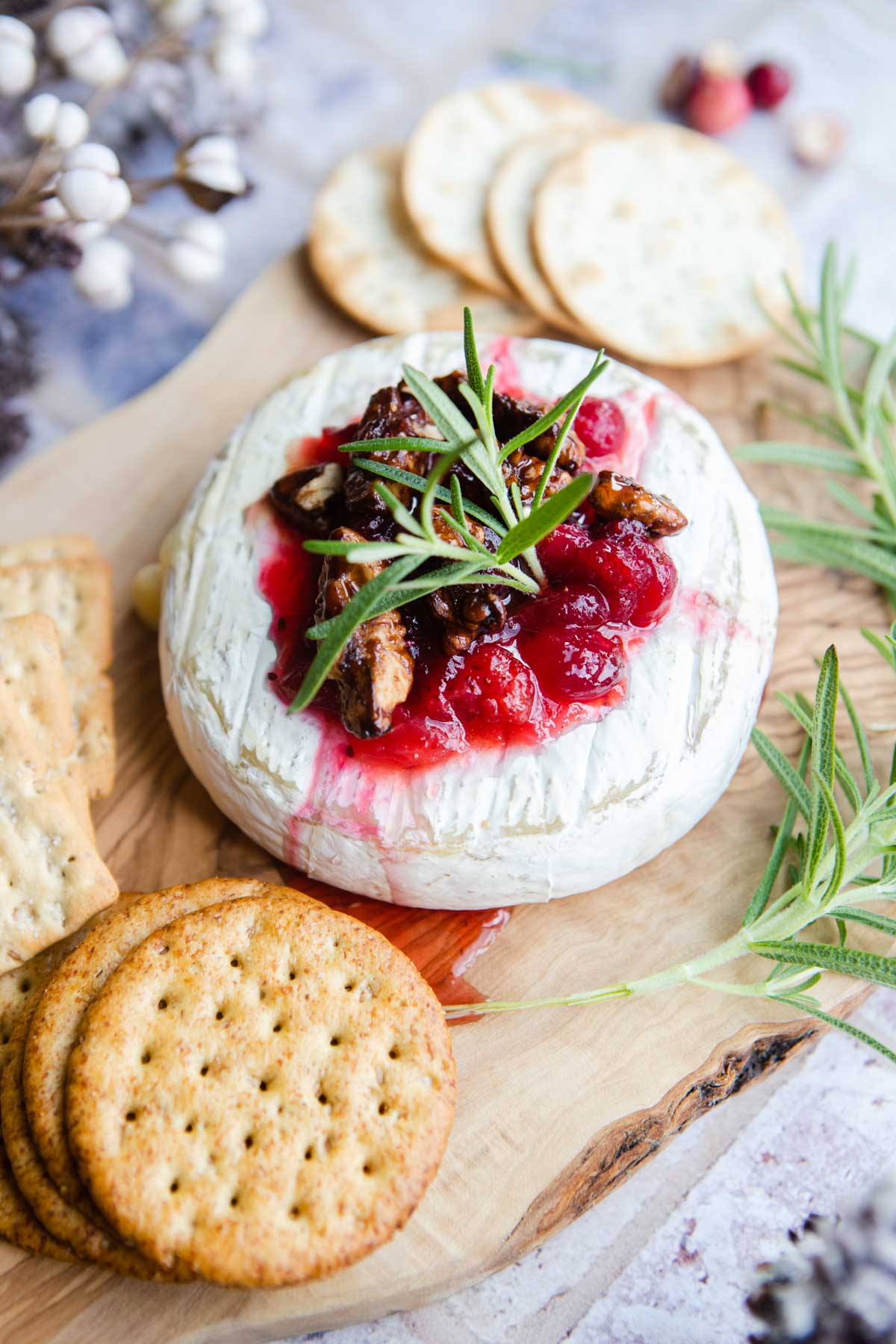 Baked Brie with Jam - easy appetizer recipe