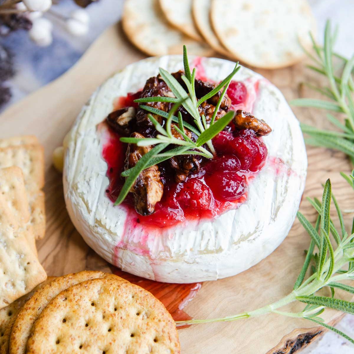 Baked Brie with Jam - MY 100 YEAR OLD HOME