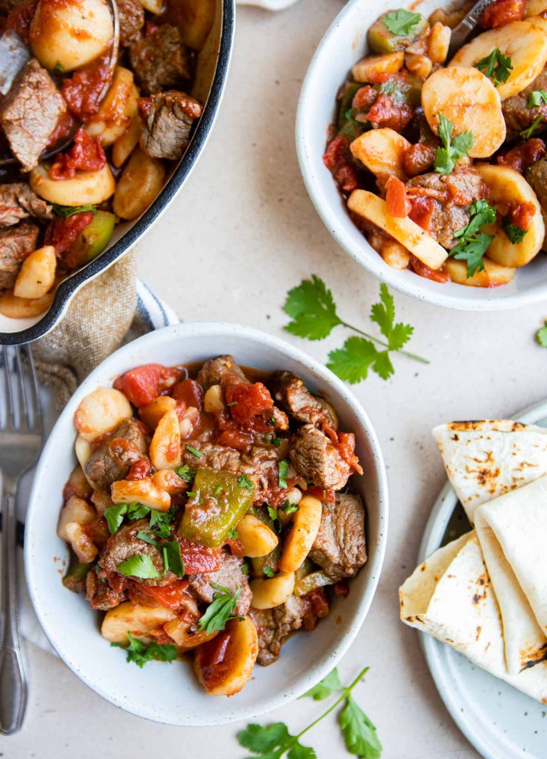 Quick & Easy Steak Picado (with Potatoes)