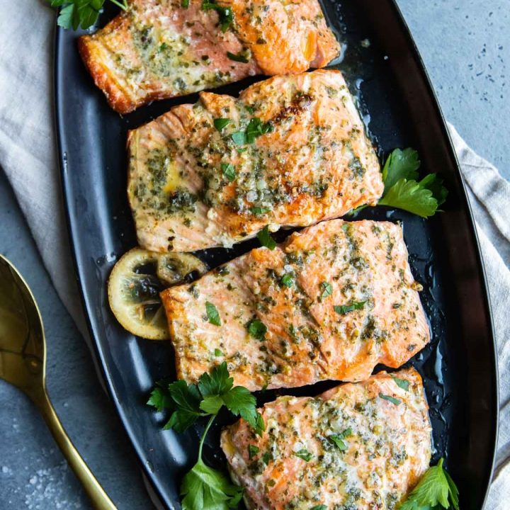 Baked Salmon in Parchment Paper (Quick & Easy!) - Howe We Live