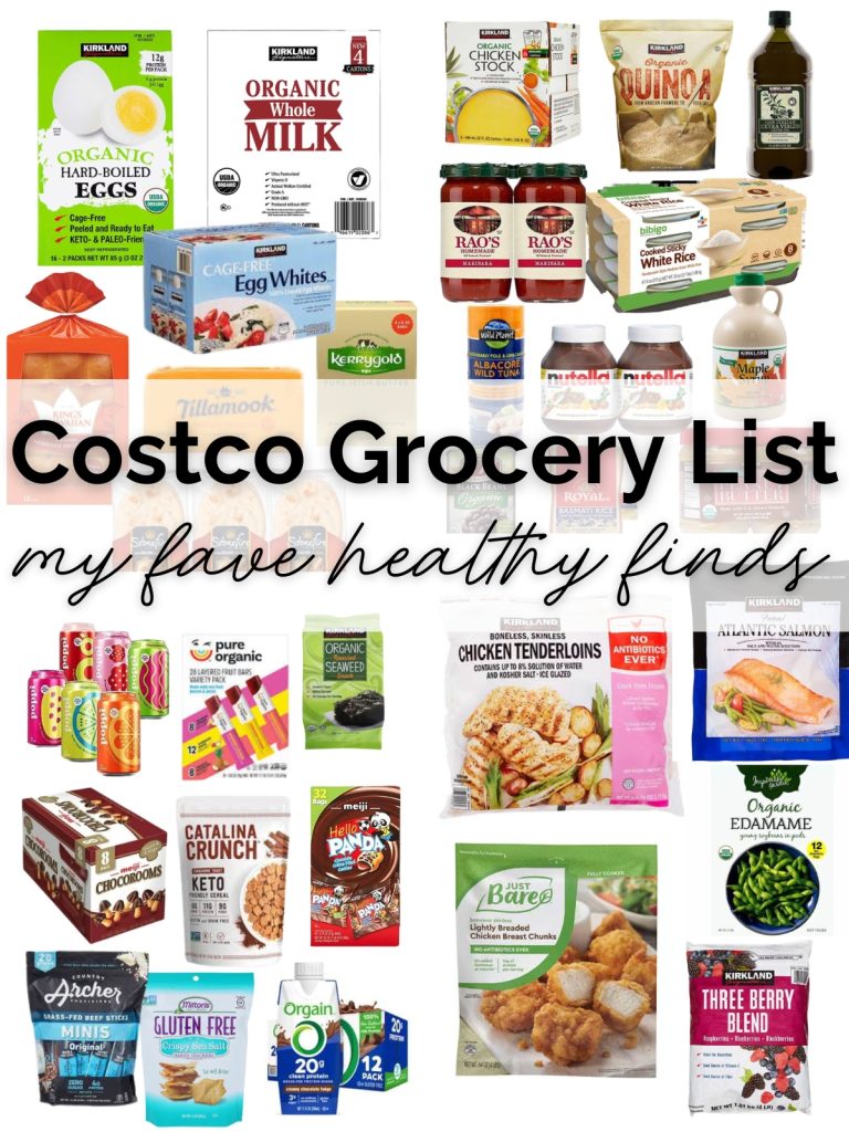 Costco Grocery List (my fave healthy foods at Costco) Howe We Live