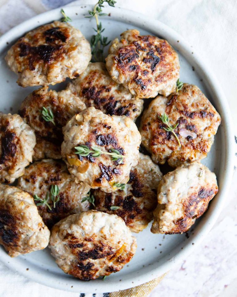 Easiest Sausage Patties In the Air Fryer - Howe We Live